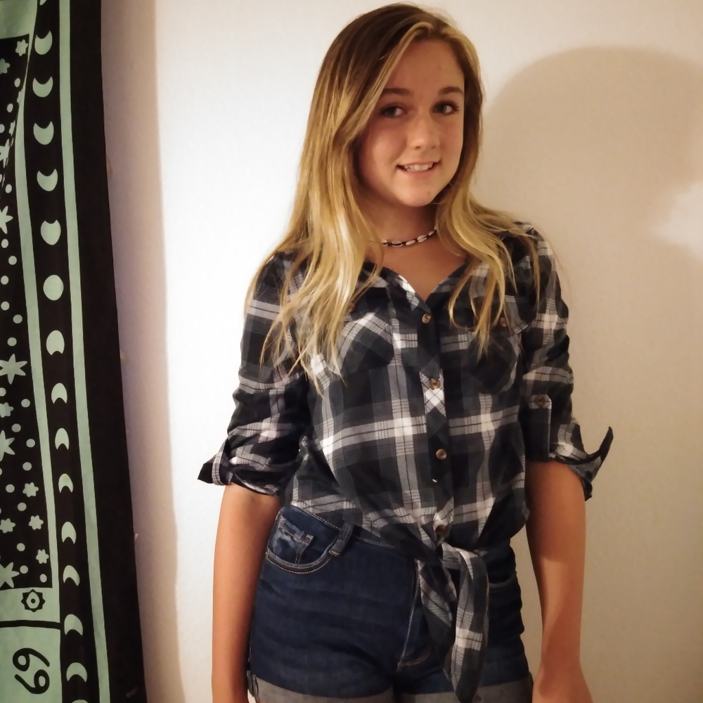 Shirt/waist crop top